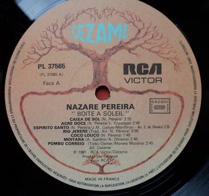 Nazaré Pereira - Boite A Soleil (LP)