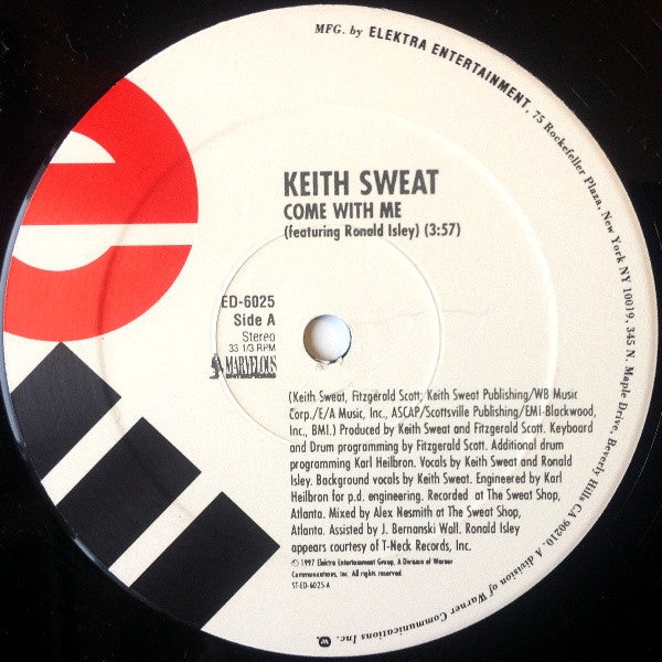 Keith Sweat Featuring Ronald Isley - Come With Me (12")