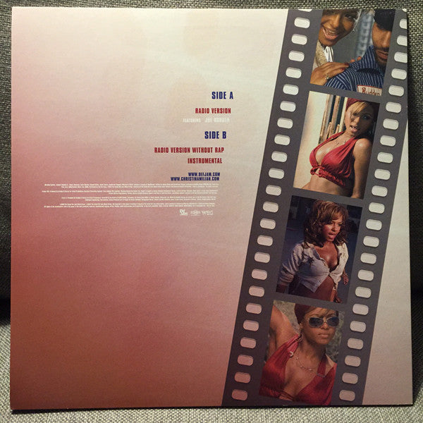 Christina Milian Featuring Joe Budden - Whatever U Want (12", Promo)