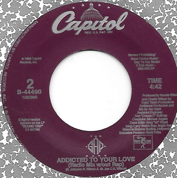 The Gap Band : Addicted To Your Love (7", Single)