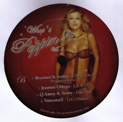 Various - What's Poppin!? Vol. 8 (12", Comp, Promo)