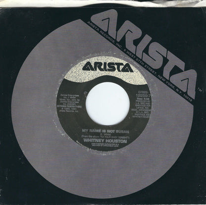 Whitney Houston : My Name Is Not Susan (7")