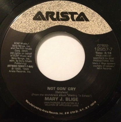 Mary J. Blige / Chaka Khan : Not Gon' Cry / My Funny Valentine (7", Single)