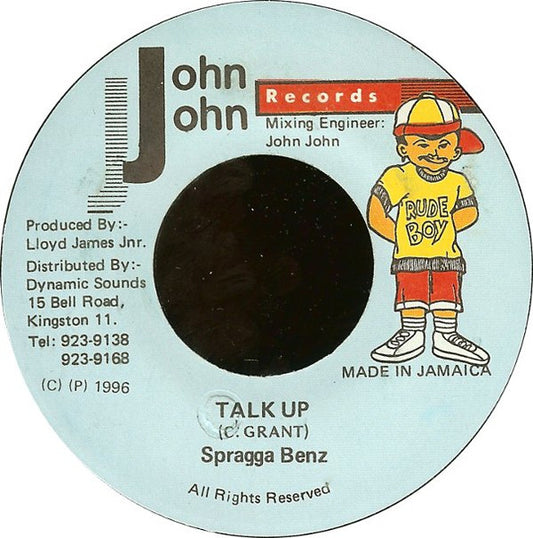 Spragga Benz - Talk Up (7")