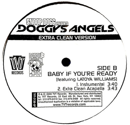 Snoop Dogg Presents Doggy's Angels : Baby If You're Ready (12", Promo)