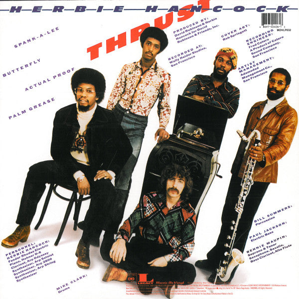 Herbie Hancock - Thrust (LP, Album, RE, RM, 180)