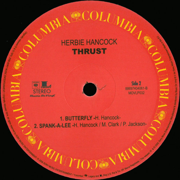 Herbie Hancock - Thrust (LP, Album, RE, RM, 180)