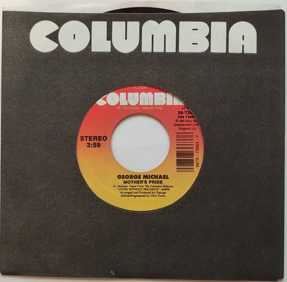 George Michael : Waiting For That Day/You Can't Always Get What You Want (7", Styrene, Car)