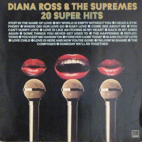 The Supremes : 20 Super Hits (LP, Comp)