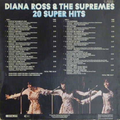 The Supremes : 20 Super Hits (LP, Comp)