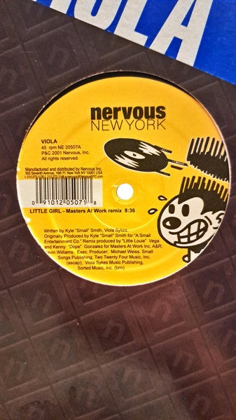 Viola* : Little Girl (Masters At Work Remixes) (12", Maxi)