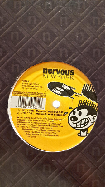 Viola* : Little Girl (Masters At Work Remixes) (12", Maxi)