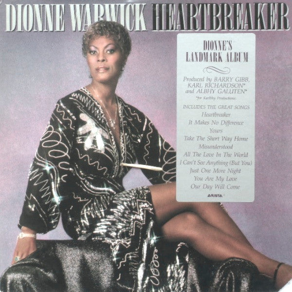 Dionne Warwick : Heartbreaker (LP, Album, Hau)