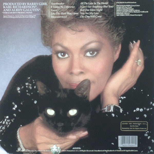 Dionne Warwick : Heartbreaker (LP, Album, Hau)
