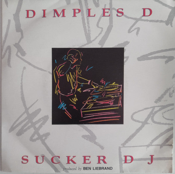 Dimples D : Sucker DJ (7", Single, Promo)
