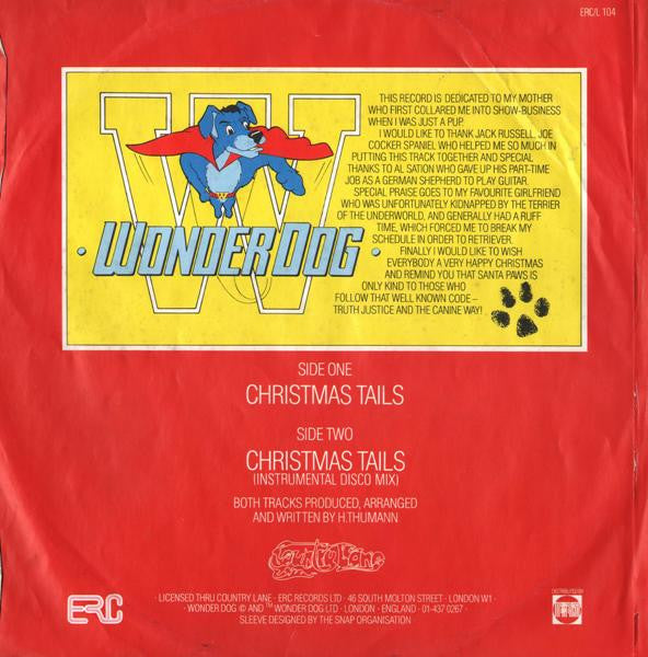 Wonder Dog : Christmas Tails (12")