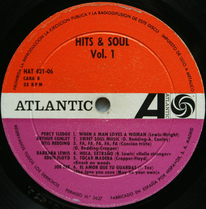 Various : Hits & Soul 1 (LP, Comp, Mono)