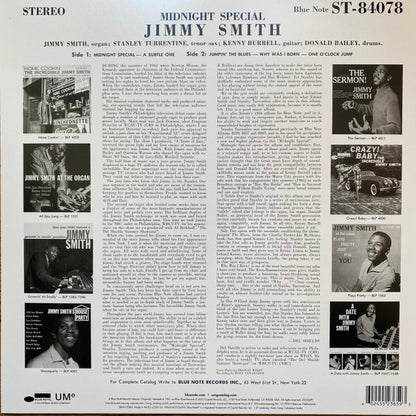 Jimmy Smith : Midnight Special (LP, Album, RE, 180)