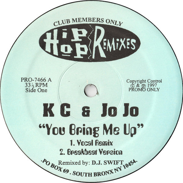 K-Ci & JoJo / Ray J - You Bring Me Up / Let It Go (12", Promo)