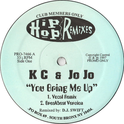 K-Ci & JoJo / Ray J - You Bring Me Up / Let It Go (12", Promo)