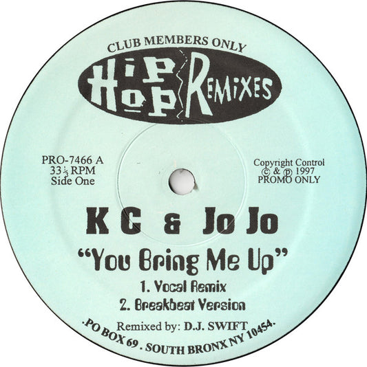 K-Ci & JoJo / Ray J - You Bring Me Up / Let It Go (12", Promo)
