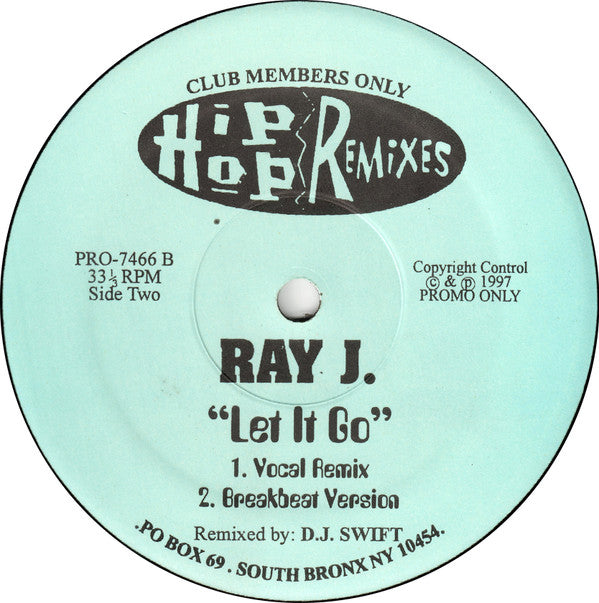 K-Ci & JoJo / Ray J - You Bring Me Up / Let It Go (12", Promo)