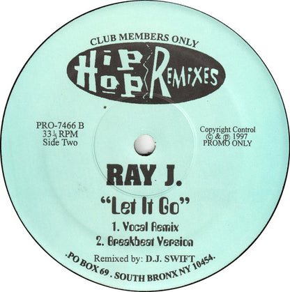 K-Ci & JoJo / Ray J - You Bring Me Up / Let It Go (12", Promo)