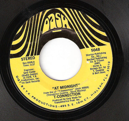 T-Connection : At Midnight (7", Styrene, Mon)
