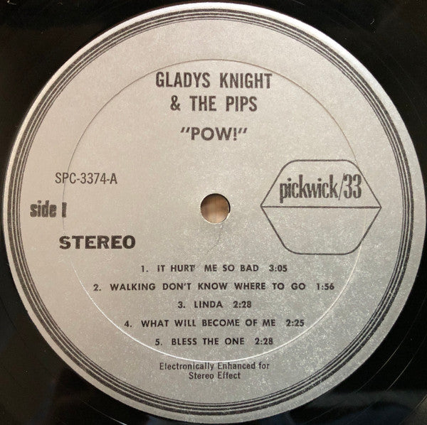 Gladys Knight & The Pips* - Pow! (LP, Comp, Enh)