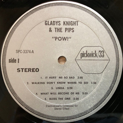Gladys Knight & The Pips* - Pow! (LP, Comp, Enh)