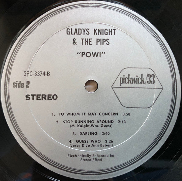 Gladys Knight & The Pips* - Pow! (LP, Comp, Enh)