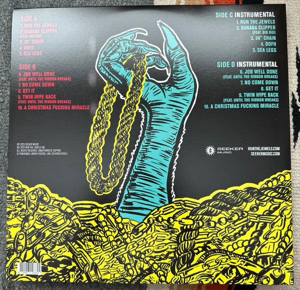 Run The Jewels - Run The Jewels (LP, Album, Blu + LP, Yel + Dlx, Ltd)
