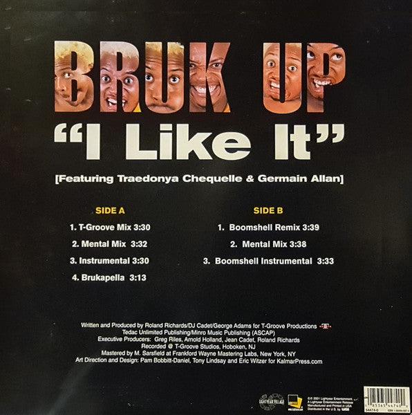 Bruk Up : I Like It (12")