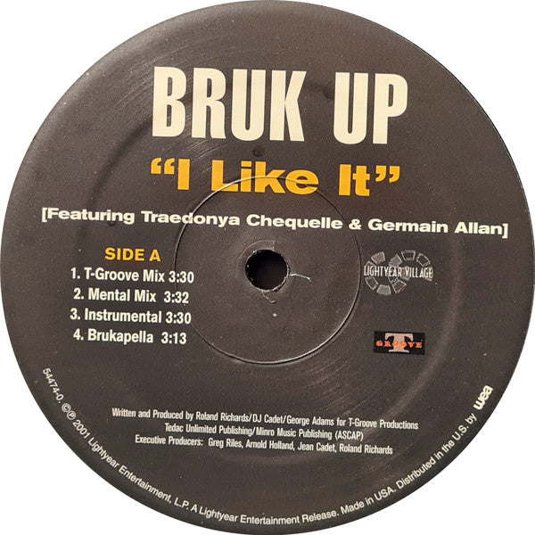 Bruk Up : I Like It (12")