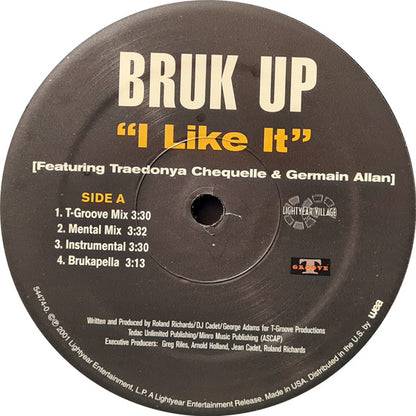 Bruk Up : I Like It (12")