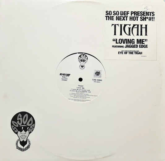 Tigah : Loving Me (12")