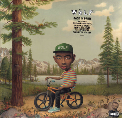 Tyler, The Creator - Wolf (2xLP, Album, RP, Pin)
