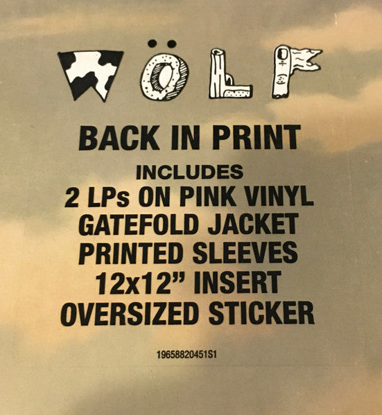 Tyler, The Creator - Wolf (2xLP, Album, RP, Pin)