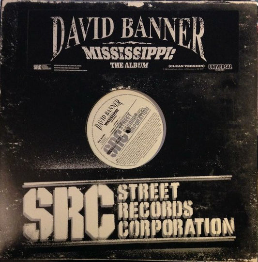 David Banner : Mississippi: The Album (2xLP, Album, Promo, Cle)