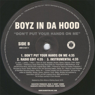 Boyz In Da Hood* - Dem Boyz (12")