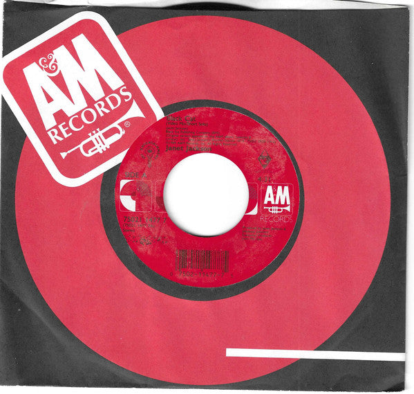 Janet Jackson : Black Cat (7", Single, Styrene)