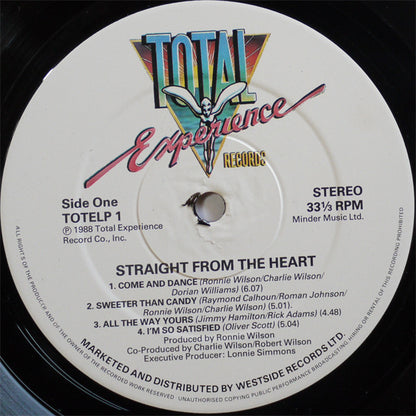 The Gap Band : Straight From The Heart (LP, Album)