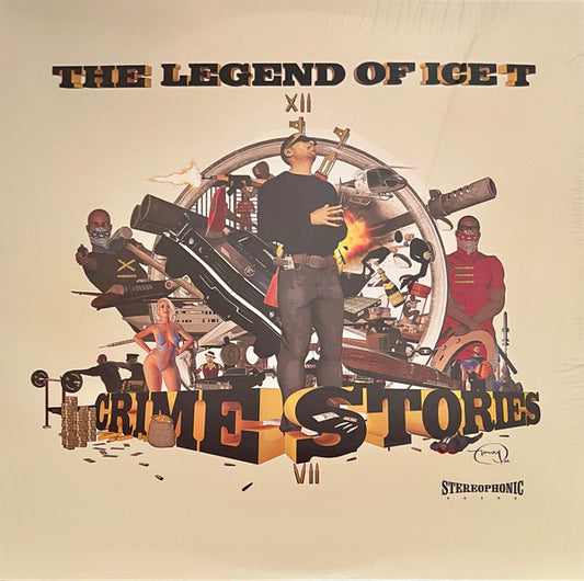 Ice-T : The Legend Of Ice T (Crime Stories) (3xLP, Comp, Ltd, Cle)