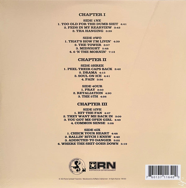 Ice-T : The Legend Of Ice T (Crime Stories) (3xLP, Comp, Ltd, Cle)