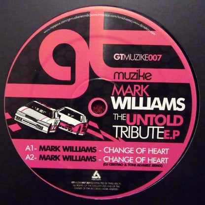 Mark Williams : The Untold Tribute E.P (12", EP)