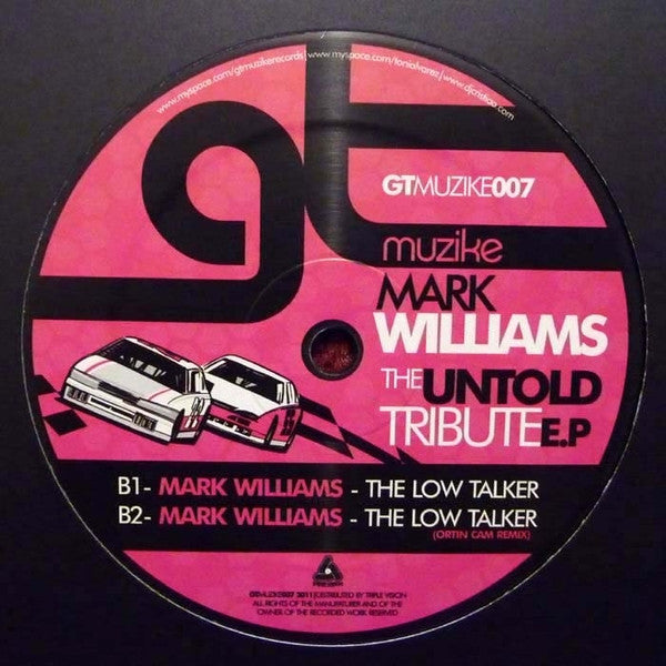 Mark Williams : The Untold Tribute E.P (12", EP)