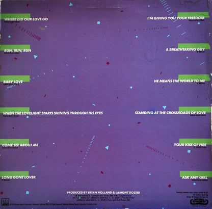 The Supremes : Where Did Our Love Go (LP, Album, RE)