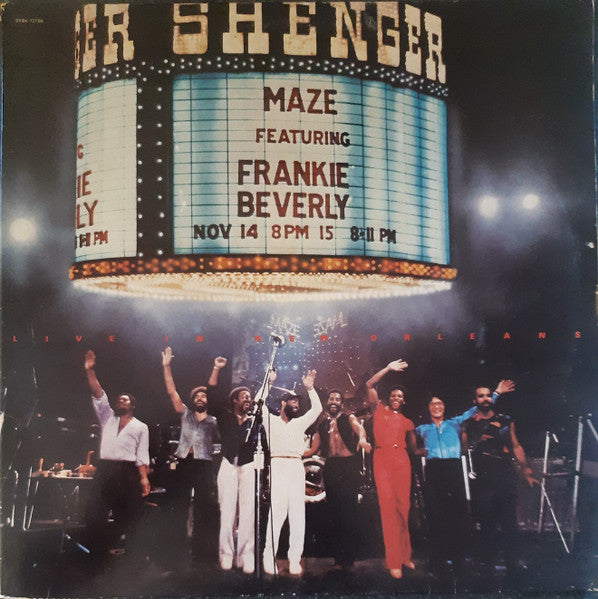 Maze Featuring Frankie Beverly - Live In New Orleans (2xLP, Album, Gat)