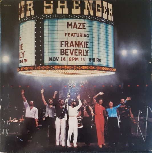 Maze Featuring Frankie Beverly - Live In New Orleans (2xLP, Album, Gat)