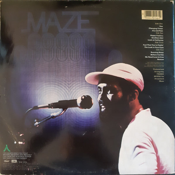 Maze Featuring Frankie Beverly - Live In New Orleans (2xLP, Album, Gat)